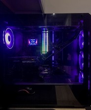RGB Gaming PC ASUS RTX 2060 Super AMD Ryzen 7 3700X 2TB HDD 500GB SSD 32GB RAM