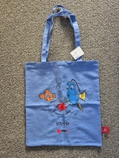 BN *Comic Relief x TK Maxx* Dory Finding Nemo cotton reusable shopping bag tote