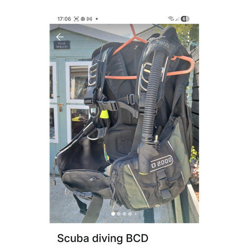 Seac sub pro 2000 scuba - pro, diving