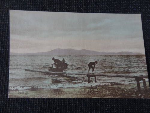 Arran from seamill - from, postcard