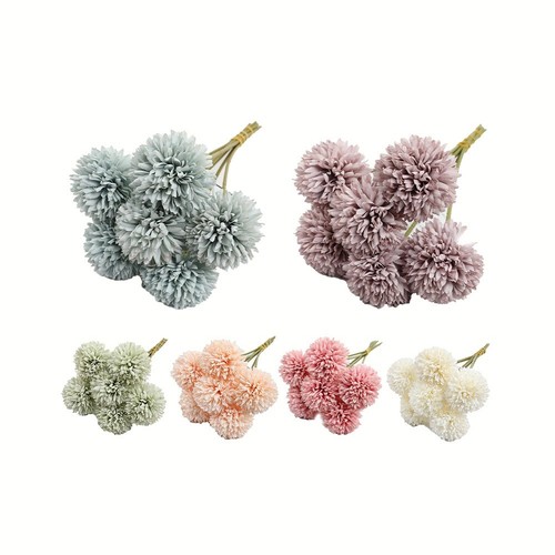 6pcs artificial chrysanthemum - 6pcs,