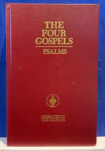 Gideons four gospels psalms - four,