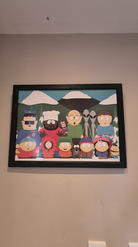 South park framed - wall, art