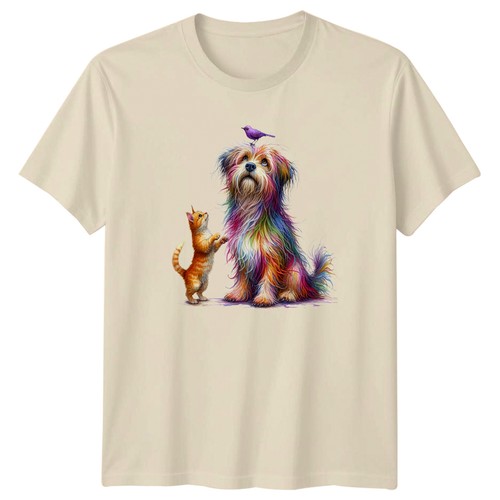 Colorful pets animals - animals, dogs