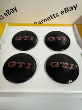 VW Golf MK7 MK8 GTI 66mm Dynamic Wheel Center Caps Genuine New OEM