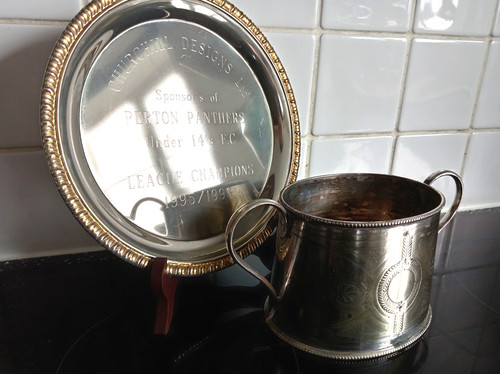 Vintage silver plated sugar