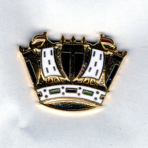 Enamel lapel badge royal - lapel, navy