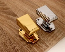 Door Knob Pair Art Deco