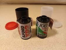 Ilford XP-2 Super 400 Black & White 35mm & Fugicolour 100 Super G Plus 36exp