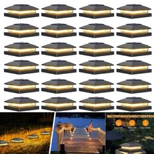6-24Pcs Solar Post Cap Light