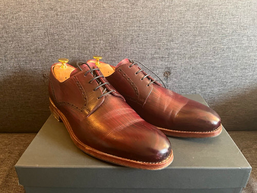 Barker men brown leather - brown,