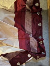 curtains Dunhelm, cream with