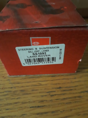 Fai ss1092 ball joint - ball, lower