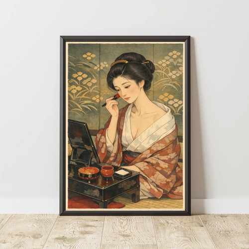 Japanese geisha makeup - japanese,