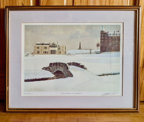 Baxter signed print andrews - baxter,