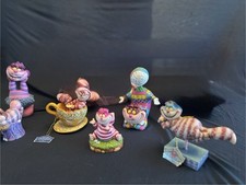 Disneylands Alice In Wonderland Figurines.
