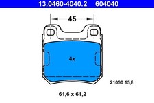 13.0460-4040.2 BRAKE PAD SET