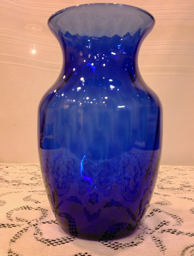 Beautiful cobalt blue thick - beautiful, 8"