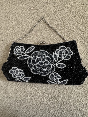 Vintage beaded evening - evening, bag