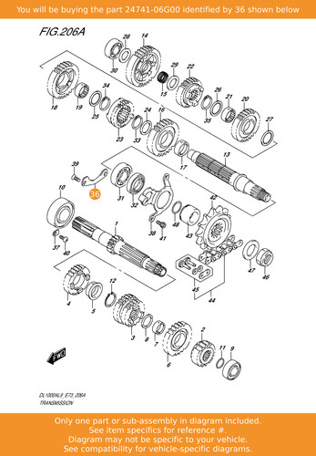 Suzuki retainer drive shaft - suzuki, retainer,