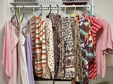 Vintage 70’s 80’s Lot ~ Ladies Clothing 12 PC Retro Boho Hip Mod