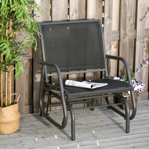 Outdoor gliding swing - gliding, chair