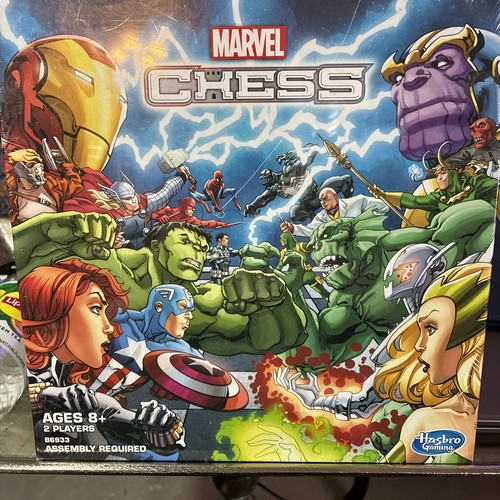 Marvel universe chess set - marvel,