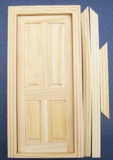 4 Panel Natural Finish Opening