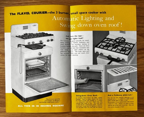 Vintage 1960 flavel courier - vintage,