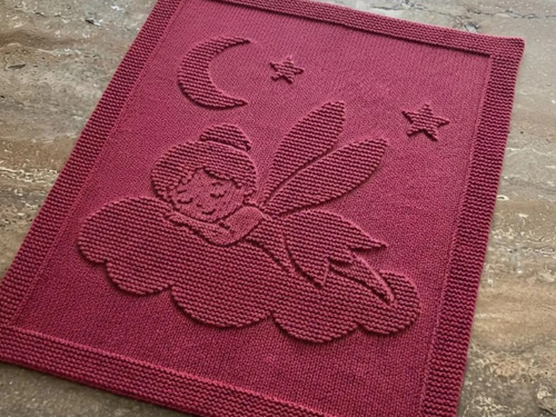 Knitting pattern baby blanket - knitting,