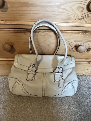 Coach vintage cream leather - vintage,
