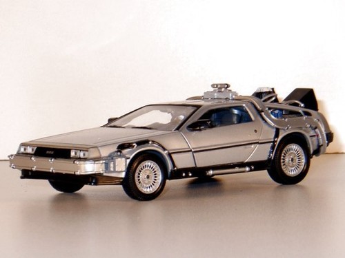 Dmc delorean coupe back - lk,
