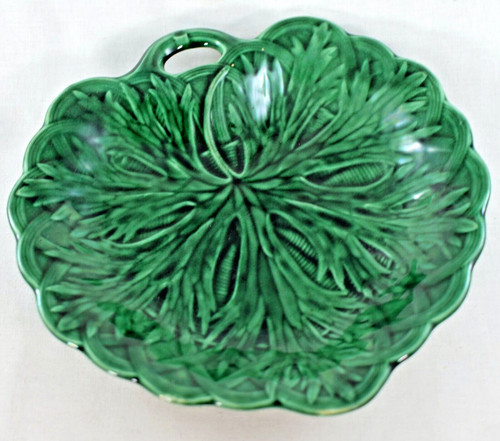 Antique wedgwood majolica leaf - wedgwood,