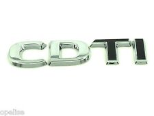 Genuine New VAUXHALL CDTI REAR BADGE Opel Emblem Vivaro 2014+ Movano 2010+ Van