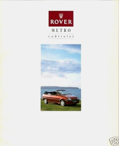 Rover metro cabriolet - rover,