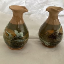 Pair of Boscastle Pottery Bud