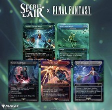 MTG Secret Lair FINAL FANTASY Grimoire NONFOIL SET English! IN HAND