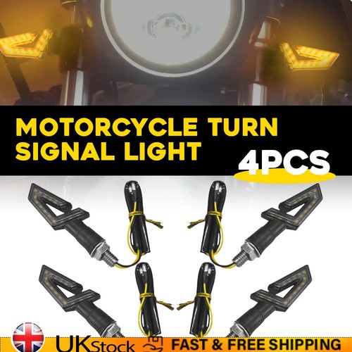 4pcs motorcycle amber led turn - 4pcs,