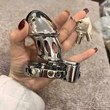 Metal Chastity Penis Cage Ring