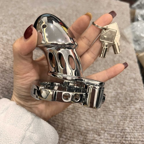 Metal chastity penis - penis, ring