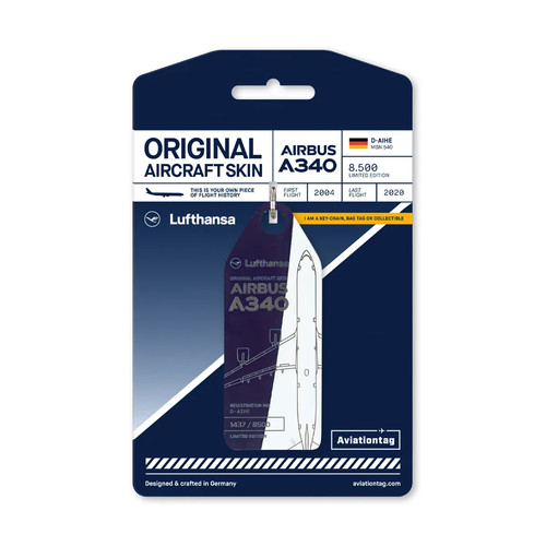 Aviationtag lufthansa airbus - aviationtag,