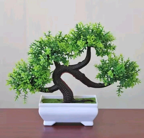Fake artificial pot plant - fake,