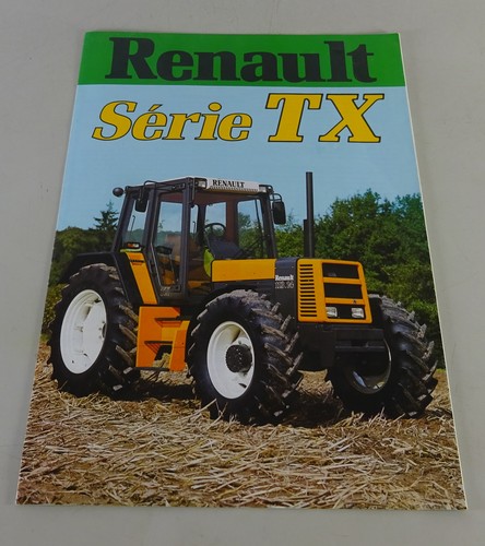 Renault tractor brochure - brochure, tx