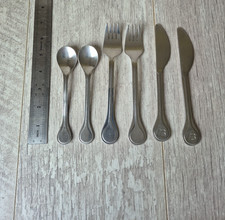 IBERIA AIRLINES MALTA 2 KNIVES / FORKS / SPOONS CUTLERY DALIA