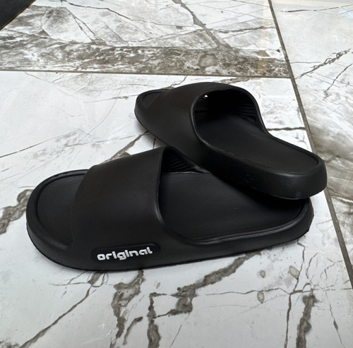 Men black slider sandals - men’s,