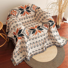 Aztec Blanket, Oversized Boho