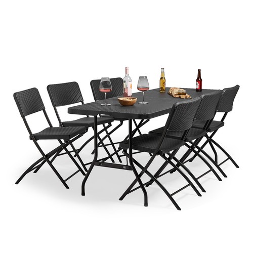 Folding garden dining - garden,