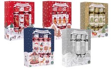 Christmas Crackers Family Box 10 Plastic Free Luxury Xmas Recyclable Set 12"