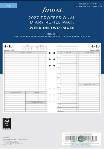 Filofax 2027 diary - diary,