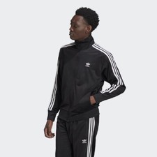 Men's New ADIDAS Originals Firebird Zip Track Top Tracksuit Retro Jacket